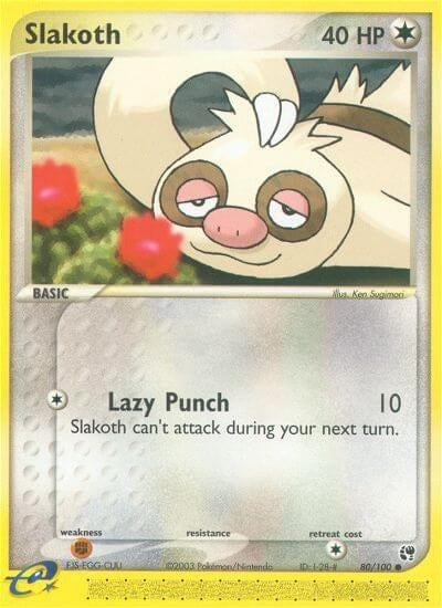 SS: Slakoth (Reverse Holofoil)