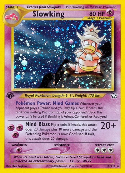N1: Slowking (1st Edition Holofoil)