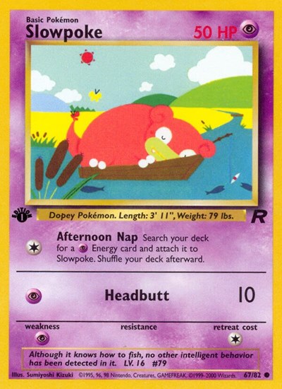 TR: Slowpoke (1st Edition)