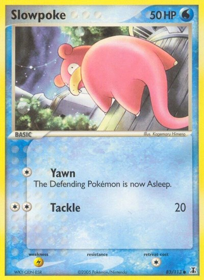DS: Slowpoke (Reverse Holofoil)