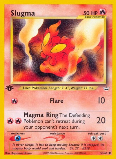 N3: Slugma (1st Edition)