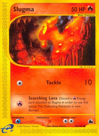 SK: Slugma (98) (Reverse Holofoil)