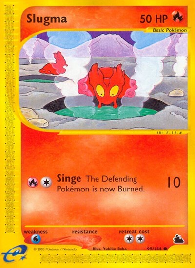 SK: Slugma (99) (Reverse Holofoil)