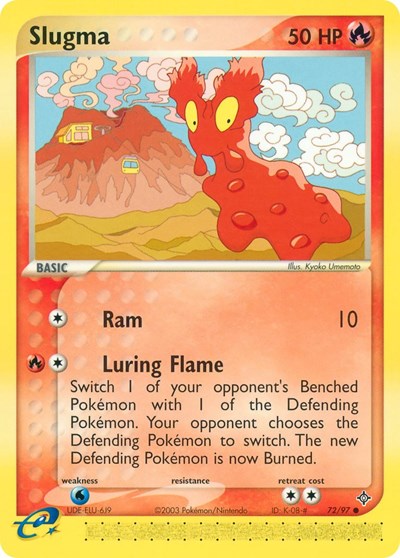 DR: Slugma (Reverse Holofoil)