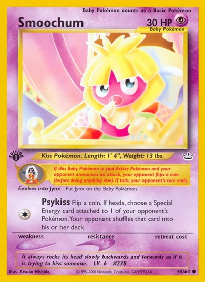 N3: Smoochum (1st Edition)