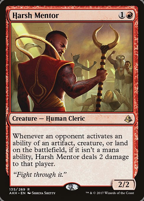 AKH: Harsh Mentor