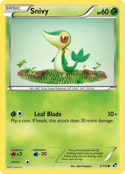 BLW: Snivy (2) (Reverse Holofoil)