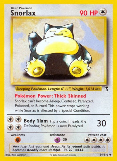 LC: Snorlax (Reverse Holofoil)