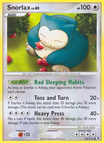 RR: Snorlax (81) (Reverse Holofoil)