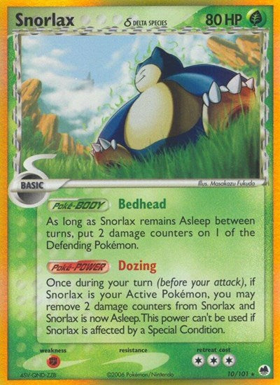 DF: Snorlax (Delta Species) (Reverse Holofoil)