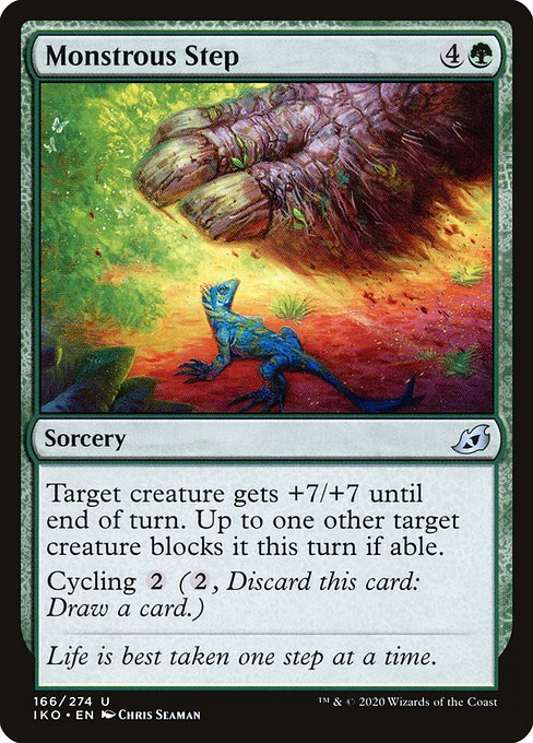 IKO: Monstrous Step (Foil)