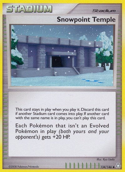 LA: Snowpoint Temple (Reverse Holofoil)