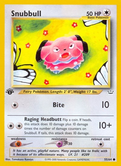 N3: Snubbull (1st Edition)