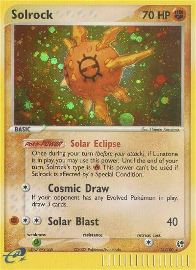 SS: Solrock (Reverse Holofoil)