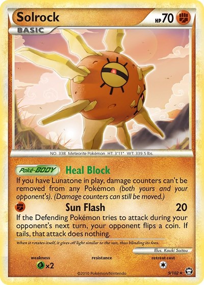 TM: Solrock (Holofoil)