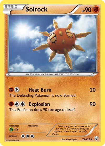 PLS: Solrock (Reverse Holofoil)