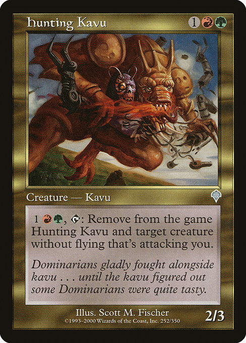 INV: Hunting Kavu (Foil)