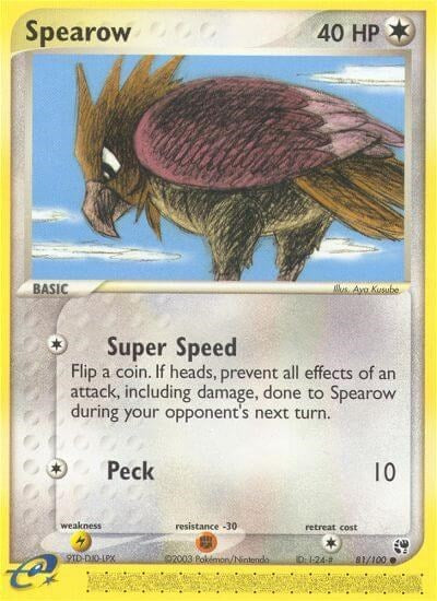 SS: Spearow (Reverse Holofoil)