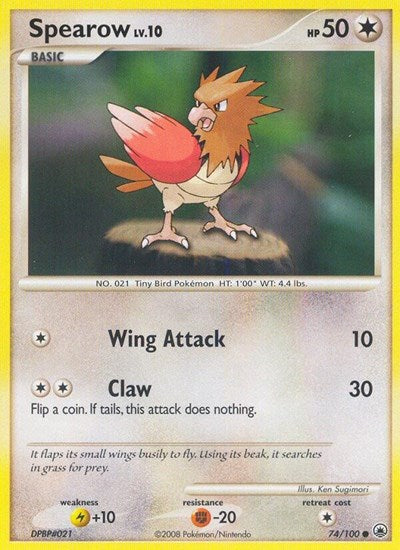 MD: Spearow (Reverse Holofoil)