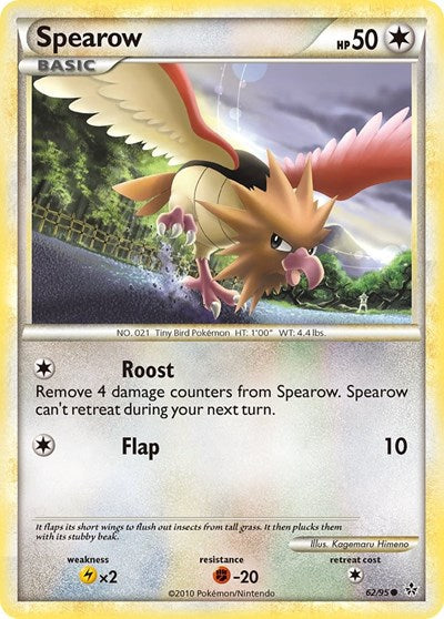 UL: Spearow (Reverse Holofoil)