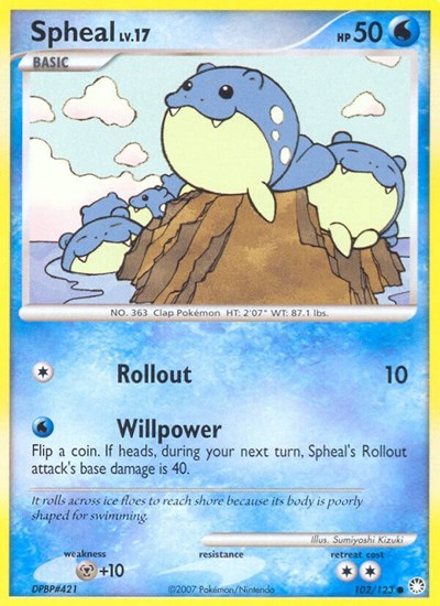 MT: Spheal (Reverse Holofoil)