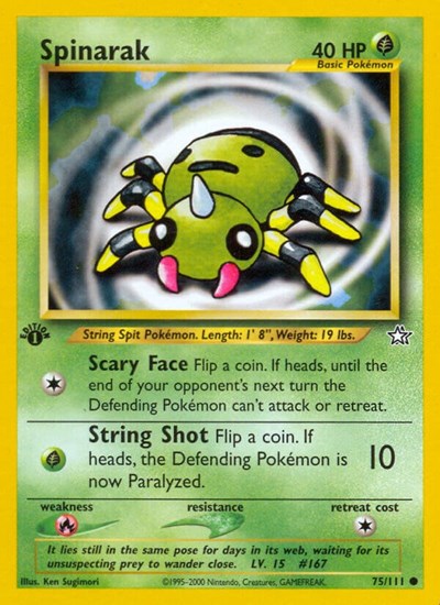 N1: Spinarak (1st Edition)