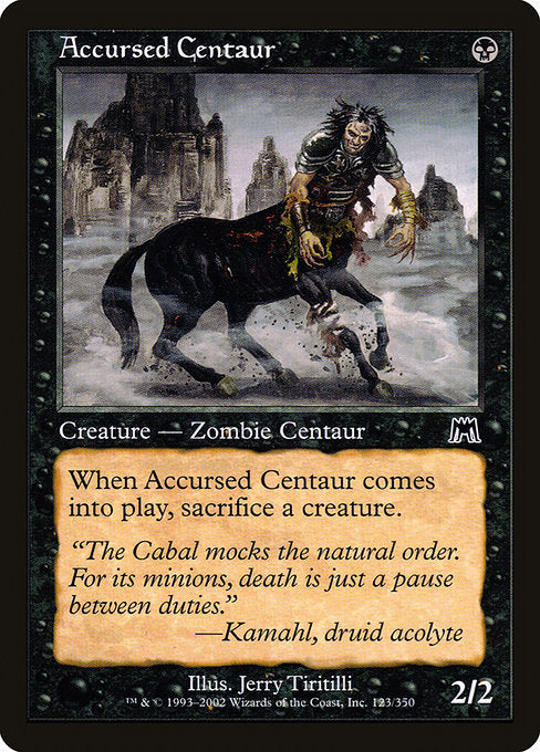 ONS: Accursed Centaur (Foil)