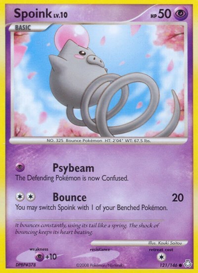 LA: Spoink (Reverse Holofoil)
