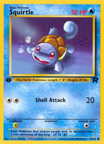 TR: Squirtle (1st Edition)
