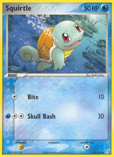 CG: Squirtle - 063/100