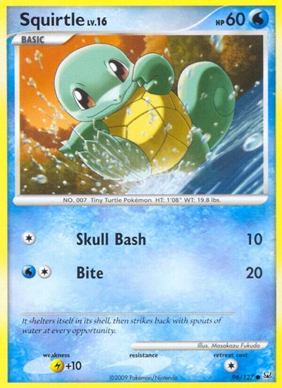 PL: Squirtle (Reverse Holofoil)