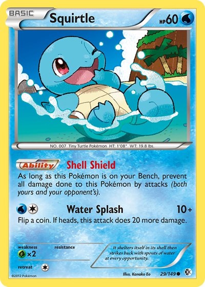 BCR: Squirtle (Reverse Holofoil)