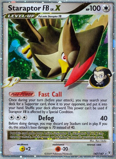SV: Staraptor FB Lv.X (Holofoil)