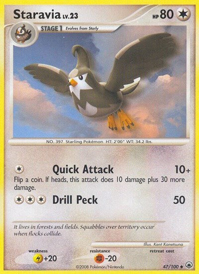 MD: Staravia (Reverse Holofoil)