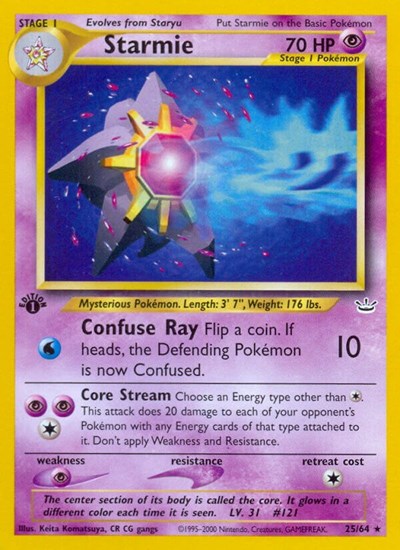N3: Starmie (1st Edition)