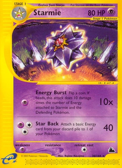 SK: Starmie (30)