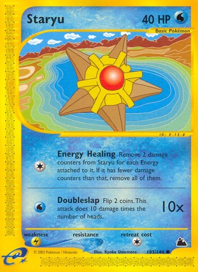 SK: Staryu (103) (Reverse Holofoil)