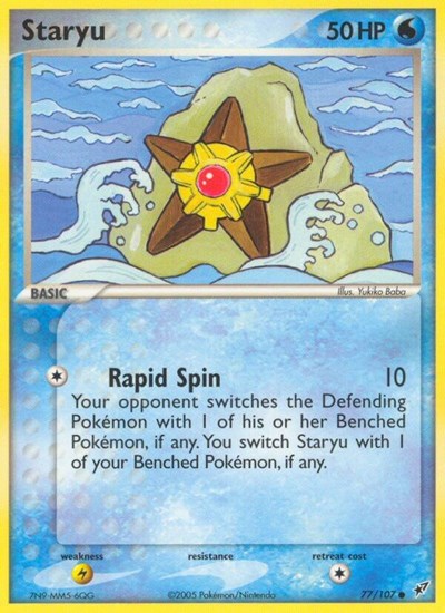 DX: Staryu (Reverse Holofoil)