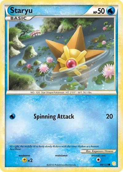 HS: Staryu (Reverse Holofoil)