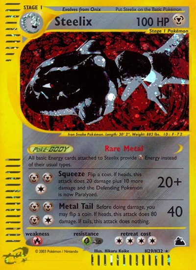 SK: Steelix (H29) (Holofoil)