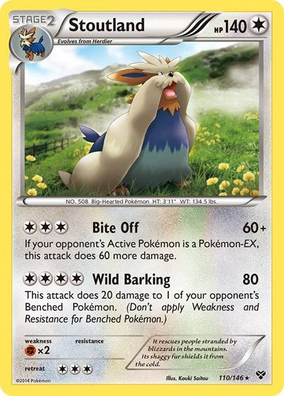 XY: Stoutland (Reverse Holofoil)