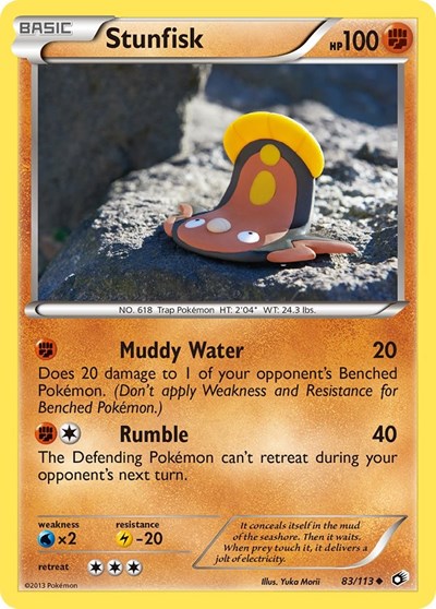 LTR: Stunfisk (Reverse Holofoil)