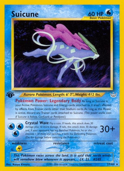 N3: Suicune (27) (1st Edition)