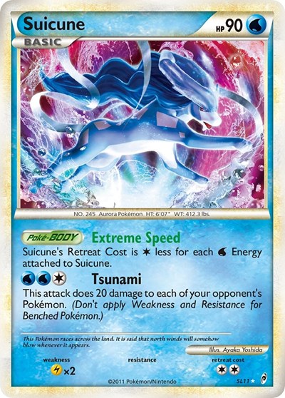 CL: Suicune (Shiny) (Holofoil)