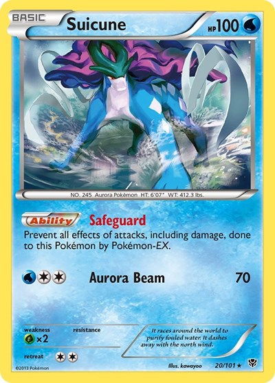 PLB: Suicune (Reverse Holofoil)