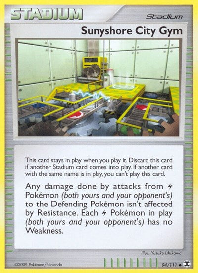 RR: Sunyshore City Gym (Reverse Holofoil)