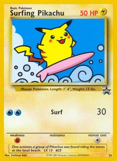 PR: Surfing Pikachu