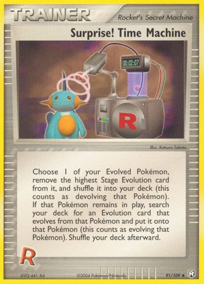 RR: Surprise! Time Machine (Reverse Holofoil)