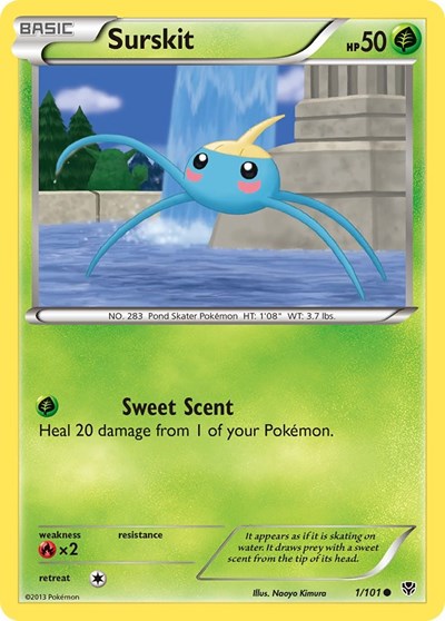 PLB: Surskit (Reverse Holofoil)