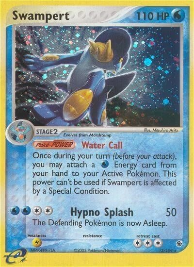 RS: Swampert - 13/109 (Reverse Holofoil)